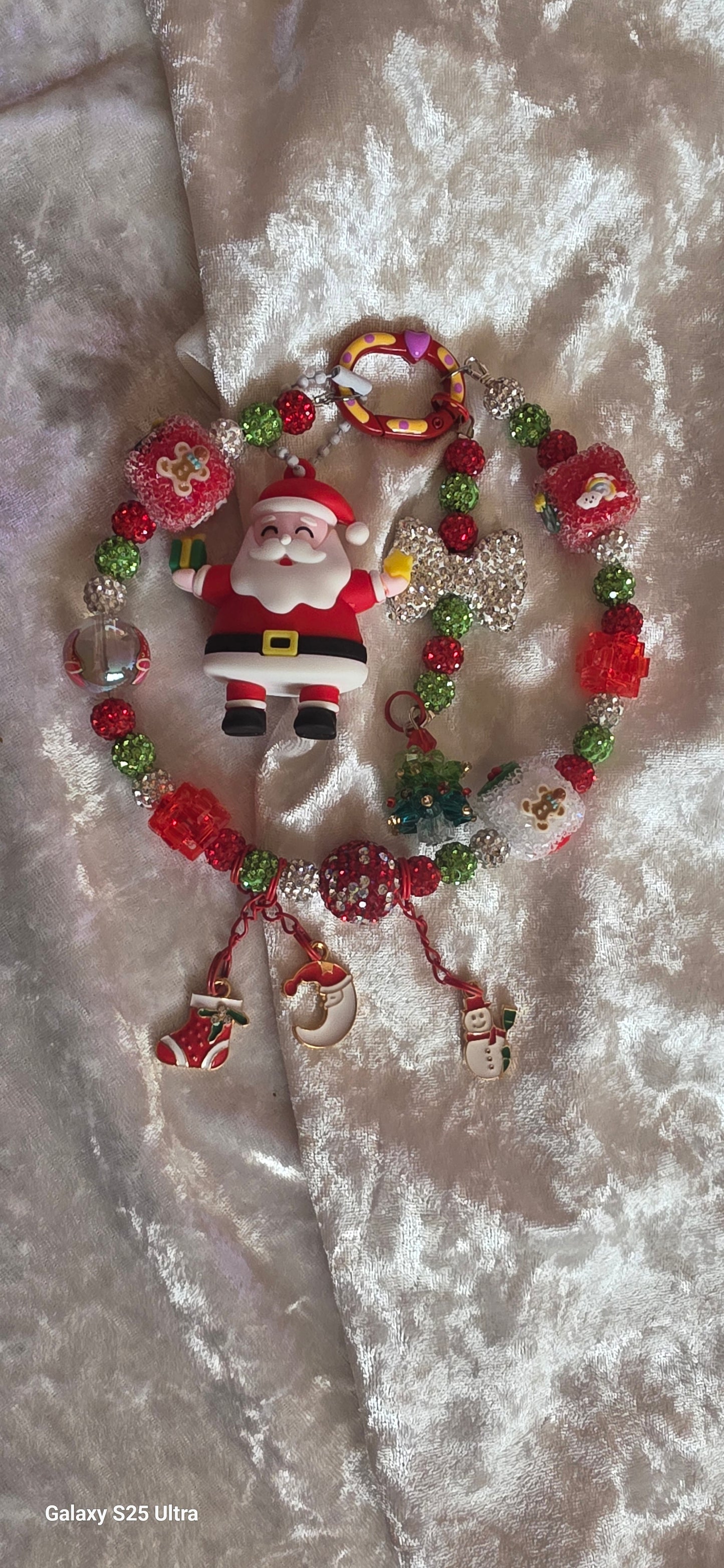 Porte clé père noel