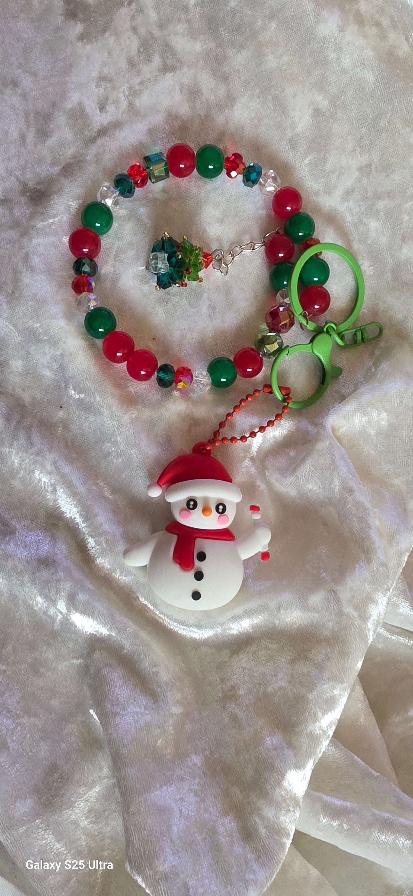 Porte clé bonhomme de neige