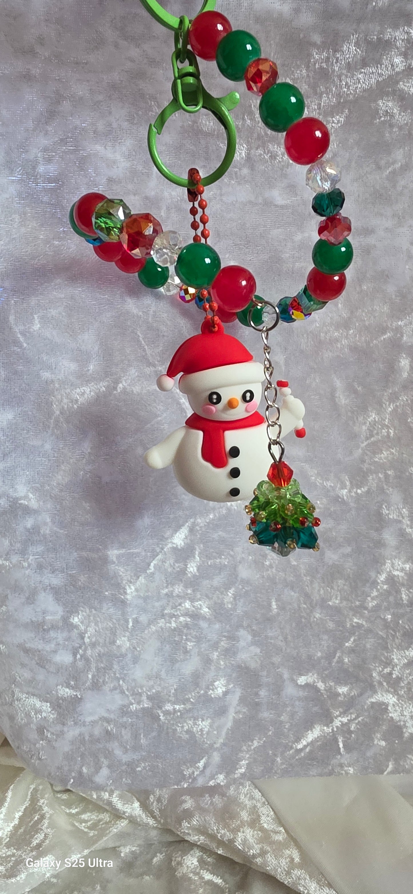 Porte clé bonhomme de neige
